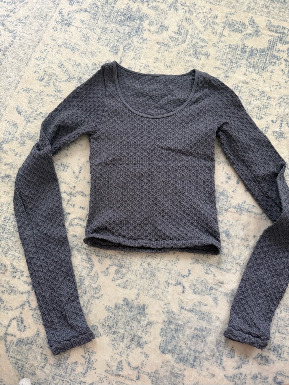 Free People Women’s Long Sleeve Scoop Neck Top